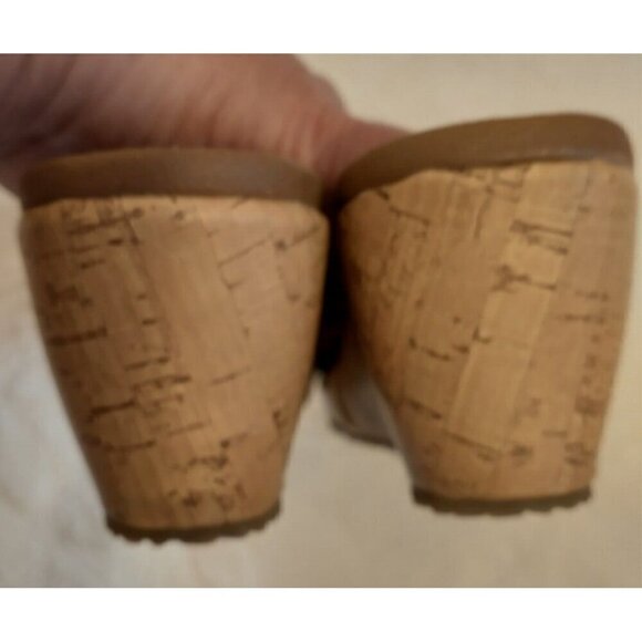 Skechers Woven Beverlee Delighted Mid Heel Wedge Sandals Luxe Foam Women - 7M - Picture 5 of 7